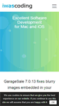 Mobile Screenshot of iwascoding.com